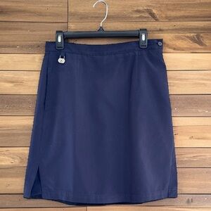 LizGolf by Liz Claiborne Women's Size 10 Navy Blue Golf Skort Athletic #PGA Golf